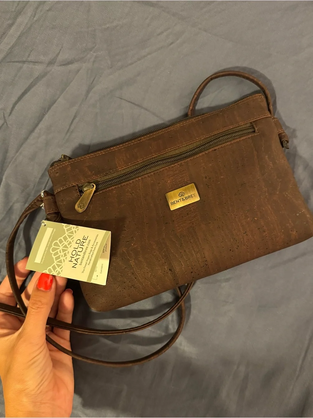 Bent & Bree Iris Cork Crossbody